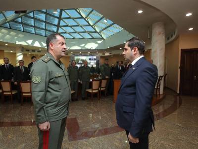 Engineering, fortification furnishing at frontline discussed at Armenia MOD (PHOTOS)