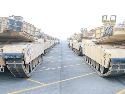 USA transferring tanks and military equipment to Poland and Lithuania