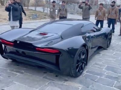 Taliban unveils prototype of Afghanistan's first-ever supercar