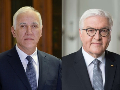 Presidents of Armenia and Germany discuss Nagorno Karabakh
