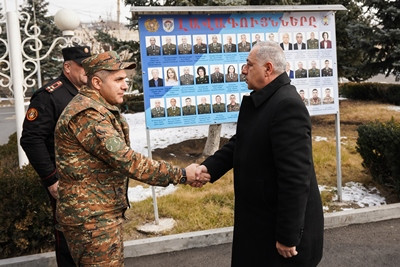 Военный прокурор посетил Военный университет имени Вазгена Саркисяна