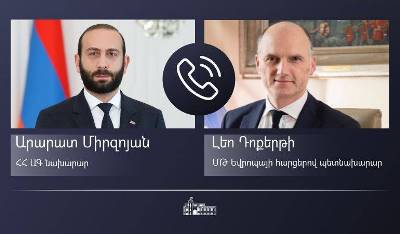 Armenian Foreign Minister holds telephone conversation with British Minister of State for Europe