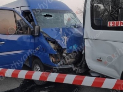 В Армавирской области Армении произошло крупное и трагическое ДТП: Есть погибший и раненные