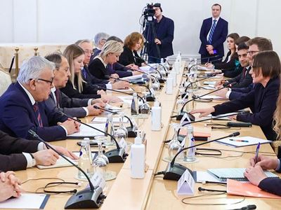 Russian FM and ICRC President discuss situation in Nagorno-Karabakh