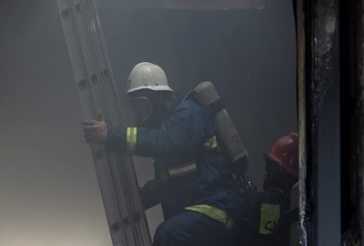 На улице Улнеци в Ереване произошел пожар