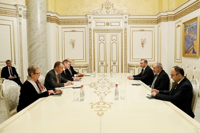 Nikol Pashinyan and Toivo Klaar discuss situation in Karabakh