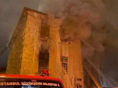 Fire breaks out in Armenian church in Istanbul, 2 dead