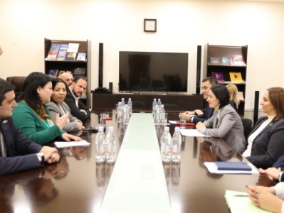 Education, science, culture, sports minister meets with Mexico-Armenia parliamentary friendship group delegation