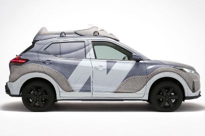 Nissan builds car with sneaker design