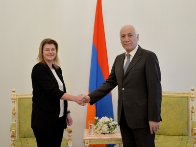 Վահագն Խաչատուրյանին հավատարմագրերն է հանձնել Հայաստանում Դանիայի Թագավորության դեսպանը