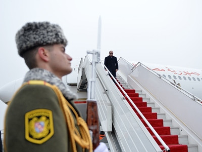 Visiting Egypt president, Armenia colleague to have private talk, make joint statement