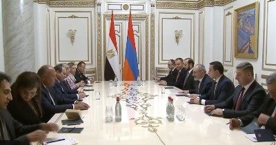 Փաշինյանն ու Եգիպտոսի նախագահն ընդլայնված կազմերով հանդիպում են ունեցել