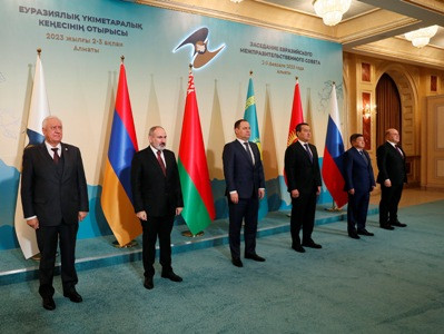 Armenia PM attends Eurasian Intergovernmental Council narrow-format meeting in Kazakhstan