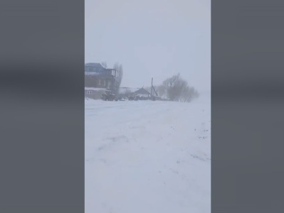 В Ширакской области обильные снегопады