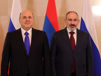 Mishustin to Pashinyan: Russia stands for unblocking transport and economic ties in Transcaucasia