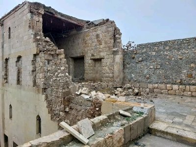 Armenian seminary, school in Aleppo also damaged by earthquake (PHOTOS)