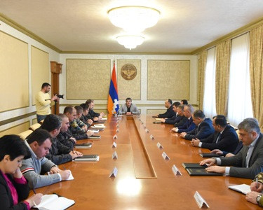 Президент Арцаха провел совещание с участием руководящего состава правоохранительной системы