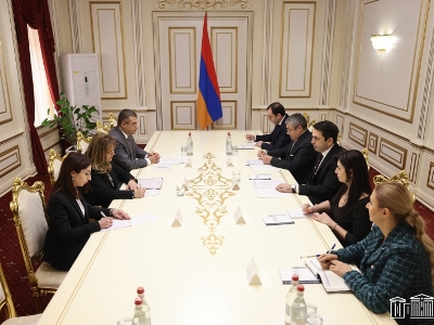 Armenia parliament speaker to new Portugal envoy: People of Karabakh continue to be under inhumane blockade