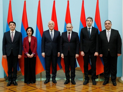 Տեղի է ունեցել նորանշանակ 4 նախարարների երդման արարողությունը. ներկա են եղել ՀՀ նախագահն ու վարչապետը