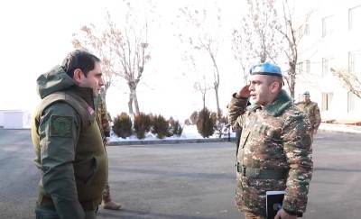 Սուրեն Պապիկյանն այցելել է ՊՆ խաղաղապահ բրիգադի «Զառ» ուսումնական կենտրոն
