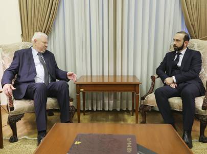 Armenian FM receives Personal Representative of OSCE Chairman-in-Office