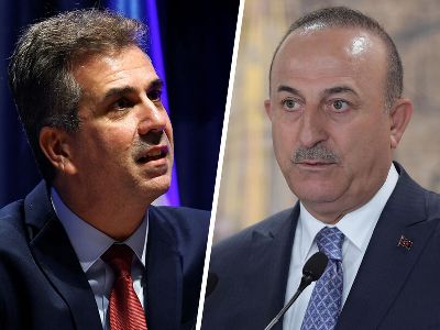 Israeli and Turkish FMs meet to discuss strengthening bilateral relations