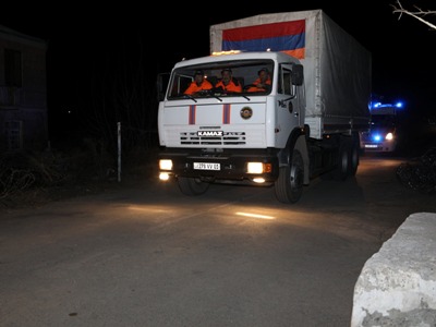 Armenia rescuers return from Turkey (PHOTOS)