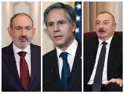Armenian government confirms information about upcoming meeting of Nikol Pashinyan with Blinken and Aliyev