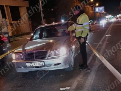 В Ереване зарегистрирован очередной случай наезда