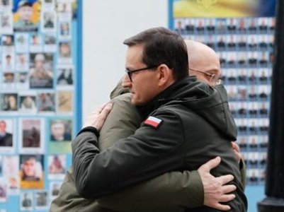 Polish Prime Minister arrives in Kyiv