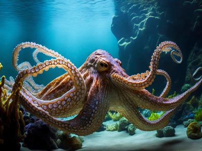 Scientists register brain waves of moving octopus for first time