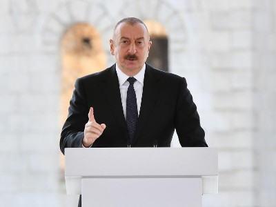 Azerbaijan president demands apology from France for its colonial past