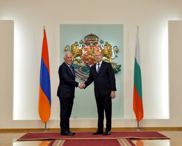 Президент: Отношения между Арменией и Болгарией продолжают стабильно развиваться