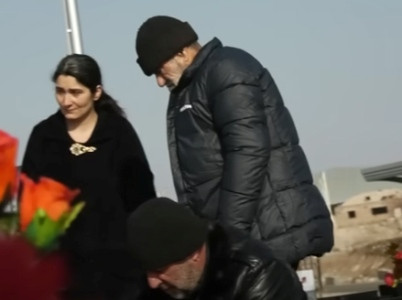 Родственники погибшего при пожаре на опорном пункте военной части солдата перекрыли трассу Гюмри-Ереван