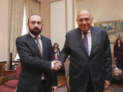 Глава МИД Армении представил министру ИД Египта процесс нормализации отношений с Азербайджаном и Турцией