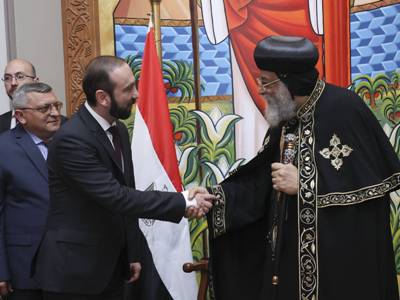 ԱԳ նախարարը Ղպտի ուղղափառ եկեղեցու առաջնորդին է ներկայացրել ԼՂ-ի հիմնախնդրի կարգավորման՝ հայկական կողմի տեսլականը
