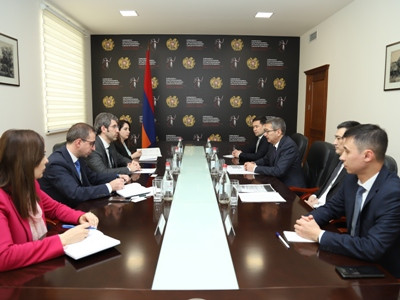Գրիգոր Մինասյանը Ղազախստանի դեսպանի հետ քննարկել է արդարադատության ոլորտում համագործակցության զարգացման հեռանկարները