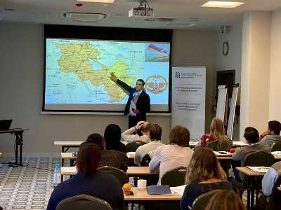 Թաթոյանը դասախոսել է Ցեղասպանության և զանգվածային վայրագությունների կանխարգելման գլոբալ կառավարական սեմինարին