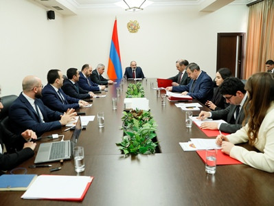 Armenia Security Council 2022 performance report is presented to premier