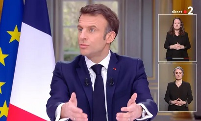 Macron angers the French by removing his ‘luxury’ watch during interview about pension reforms