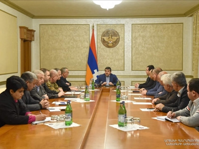 President of Artsakh chaired an extended extraordinary session of the Security Council
