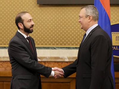 Глава МИД Армении рассказал премьер-министру Румынии о ситуация с безопасностью на Южном Кавказе