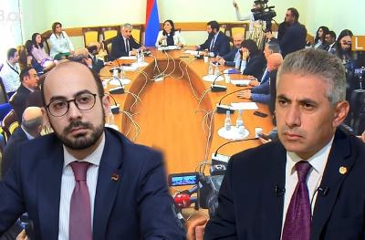 «Жоховурд»: Депутат от правящей партии на заседании парламентской комиссии отличился хулиганским поведением