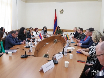 Депутаты парламента Армении рассказали членам делегации Сейма Литвы о ситуации в Арцахе