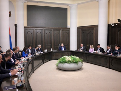 Արայիկ Հարությունյանին զեկուցել են ծանրամարտի Եվրոպայի մեծահասակների առաջնության անցկացման եզրափակիչ աշխատանքների մասին