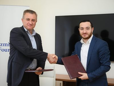 «Իմ քայլը» հիմնադրամը եւ «Իզմիրլյան» հիմնադրամը դրամաշնորհի տրամադրման պայմանագիր են ստորագրել