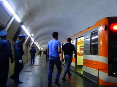 Yerevan Metro Police detain armed young man