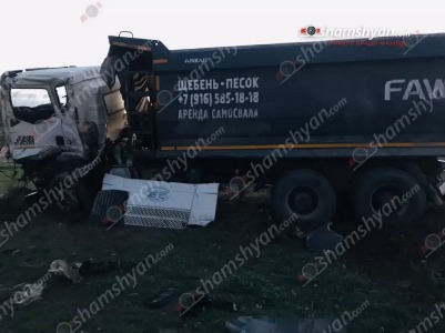 Արմավիրի մարզում բախվել են  մարդատար գնացքը և բեռնատար ավտոմեքենան. կան տուժածներ