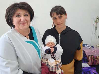 Родился сын погибшего во время азербайджанской агрессии Геворга Айрапетяна