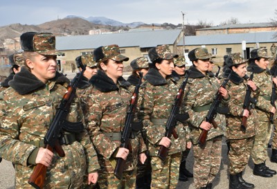 Armenia introducing system of mandatory military service for women on voluntary basis